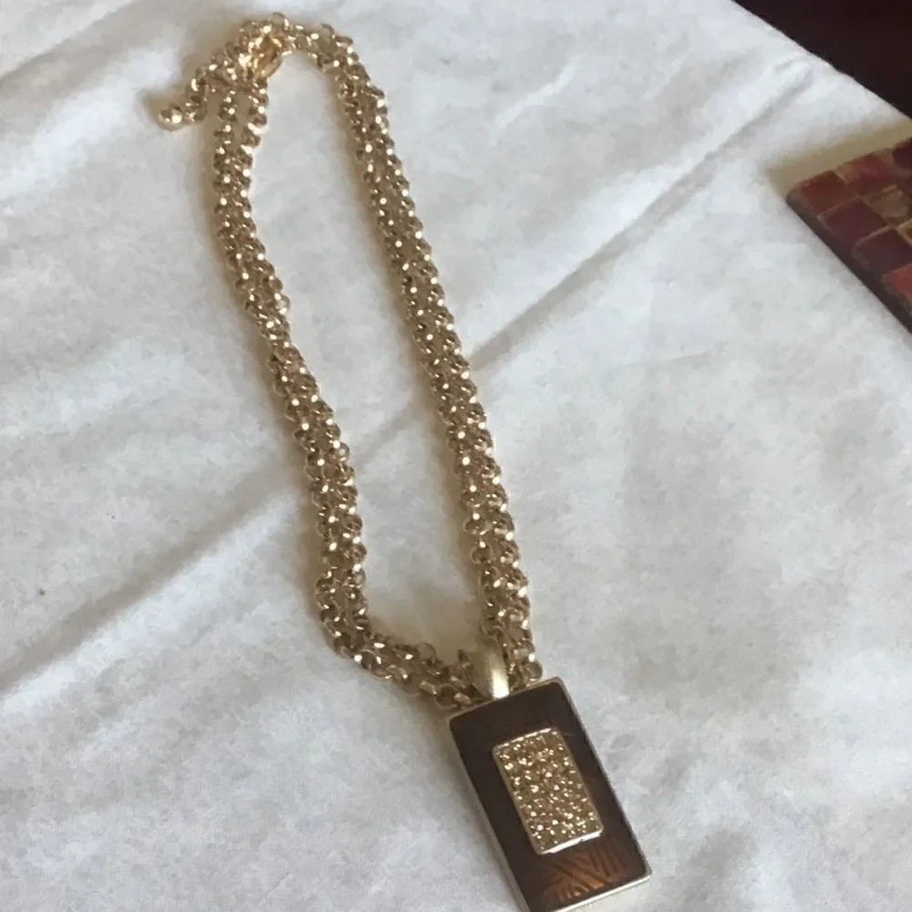 $10 ea or 3/$20. Champagne Crystal Pendant